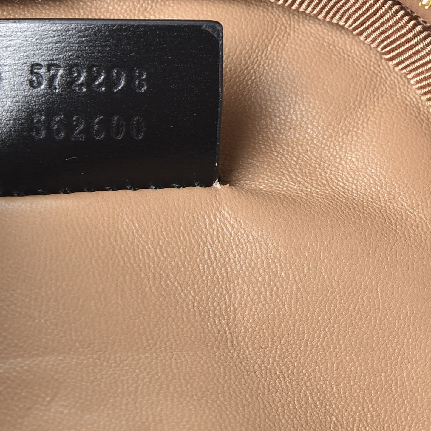 Calfskin Trapuntata Zumi Belt Bag Black