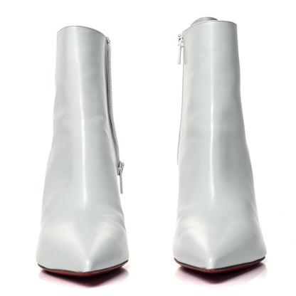 Christian Louboutin Calfskin So Kate Booty 85 Ankle Boots 39.5 White 3 of 8
