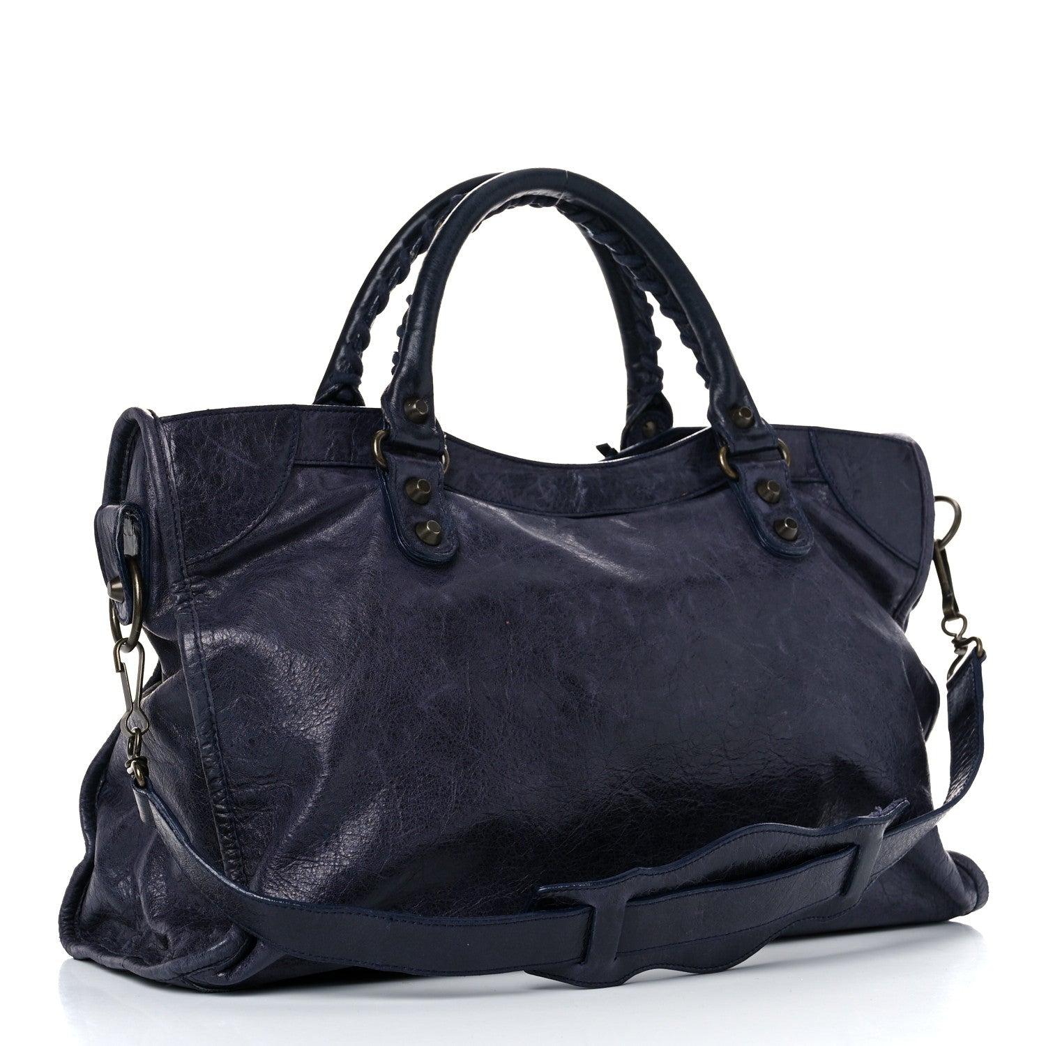 Balenciaga Agneau Classic Hardware City Encre 2 of 25