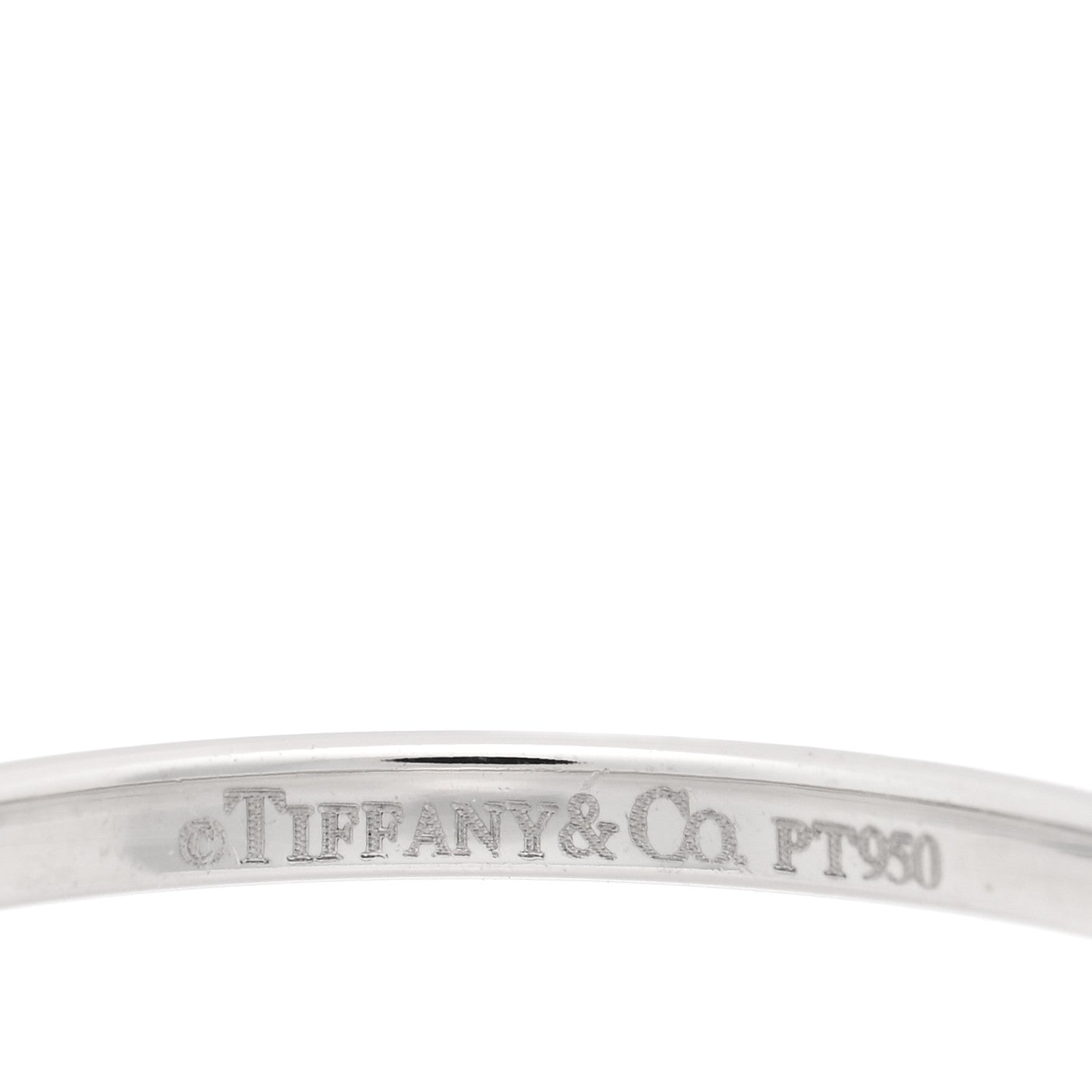 Tiffany Platinum Diamond Full Eternity Band Ring 49 5 4 of 5