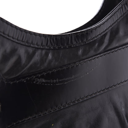 Gucci Calfskin Queen Bow Hobo Black 11 of 12