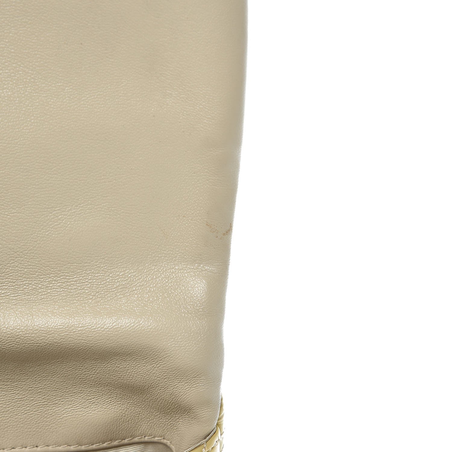 Christian Dior Patent Cannage New Lock Flap Ivory 12 of 13
