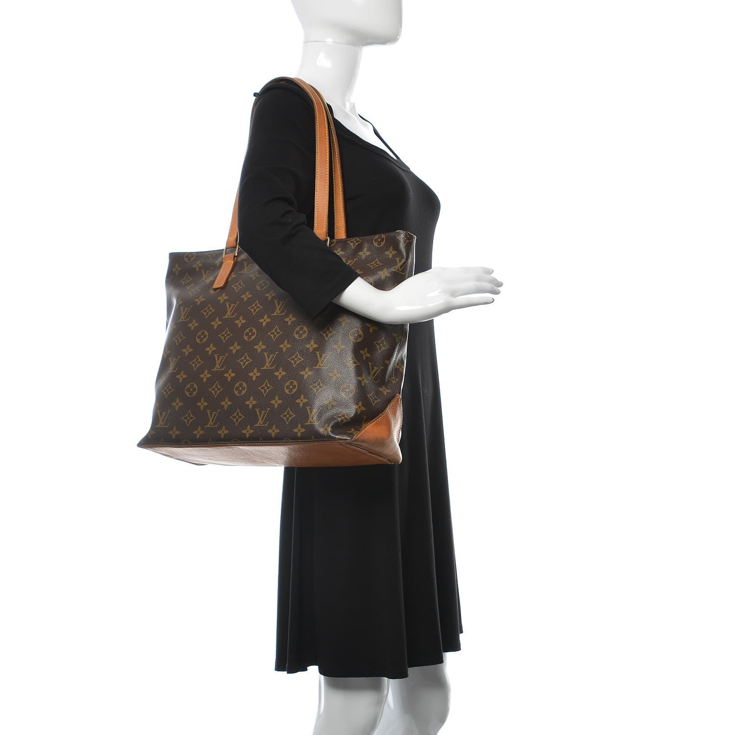 Louis Vuitton Monogram Cabas Mezzo 2 of 8