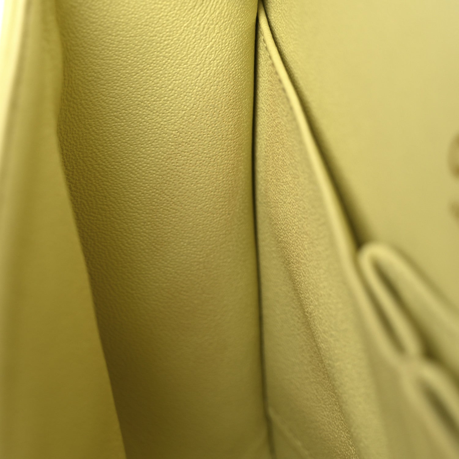 Chanel Caviar Quilted Small Double Flap Light Yellow 12 of 12