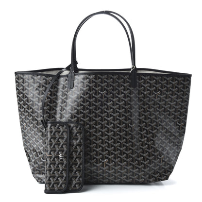 Goyard Goyardine Saint Louis GM Black 1 of 8