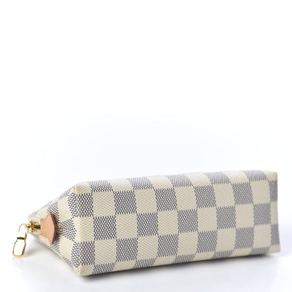 Louis Vuitton Damier Azur Cosmetic Pouch 3 of 7