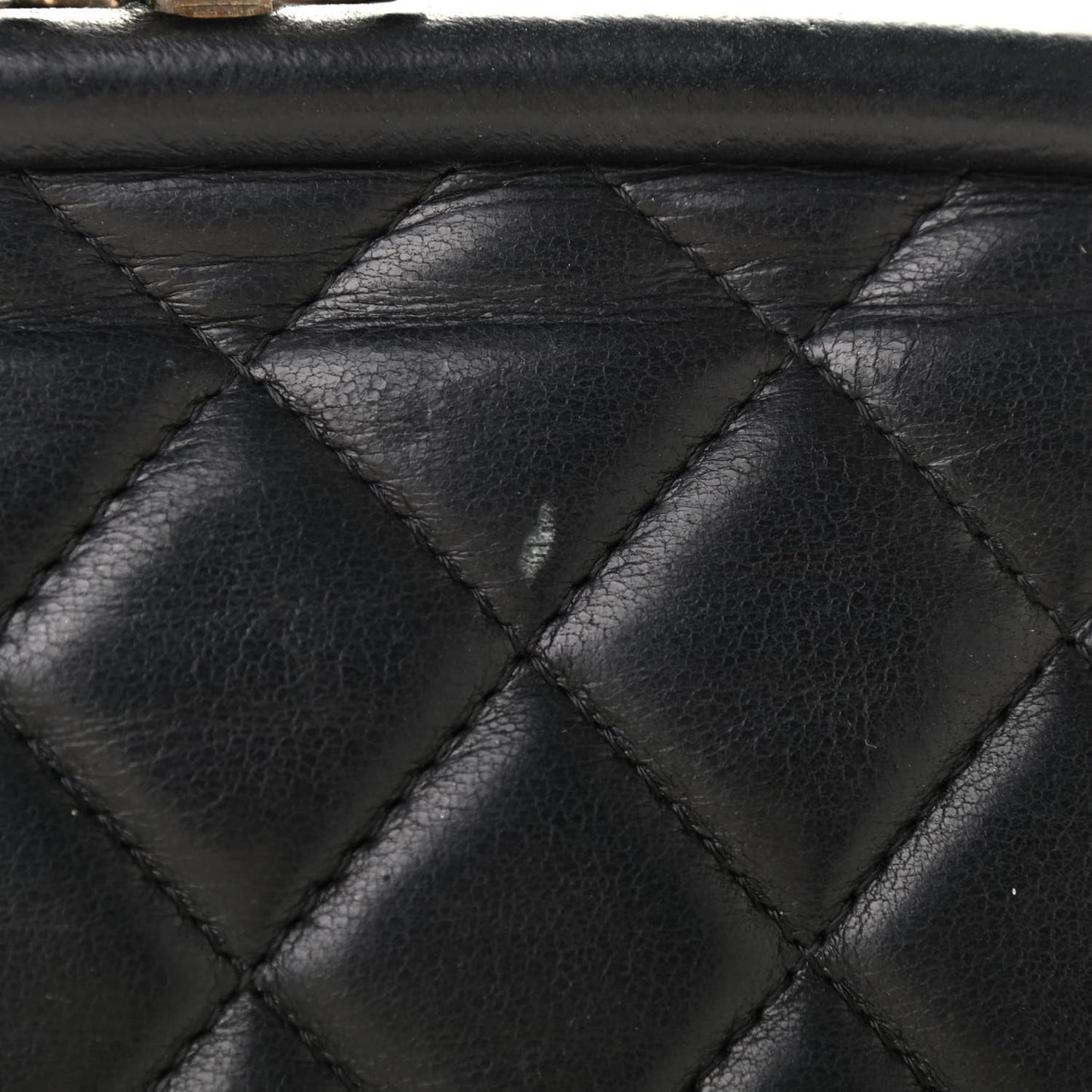 Lambskin Quilted Timeless Clutch Black
