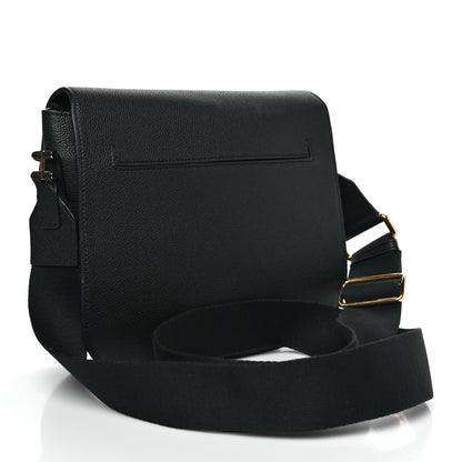 Tom Ford Calfskin Medium T Clasp Tara Crossbody Bag Black 2 of 10