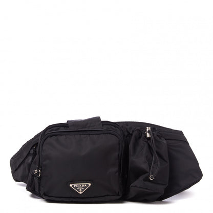 Prada Tessuto Nylon Belt Bag Black 1 of 7