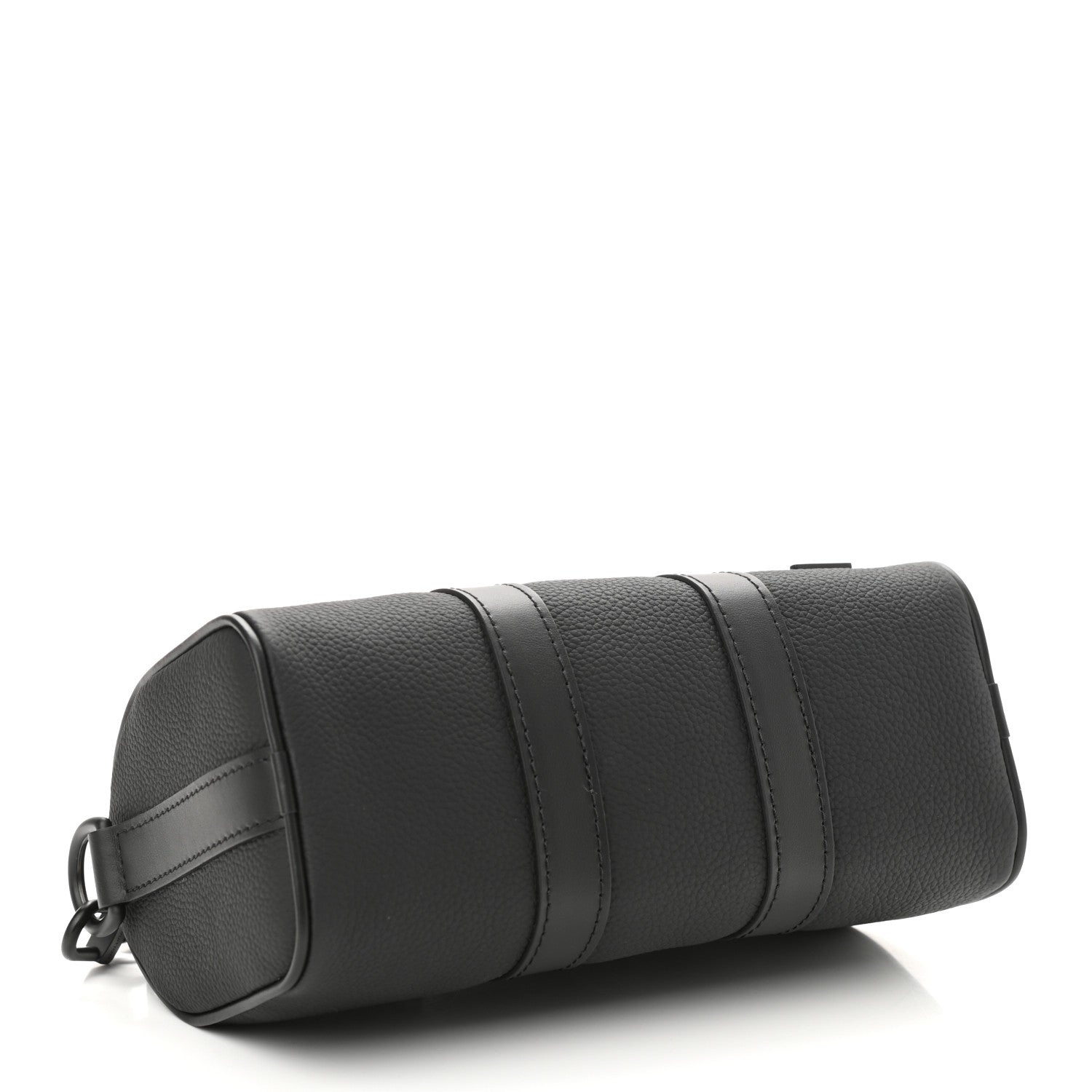 Louis Vuitton Grained Calfskin Aerogram Keepall XS Black 4 of 10