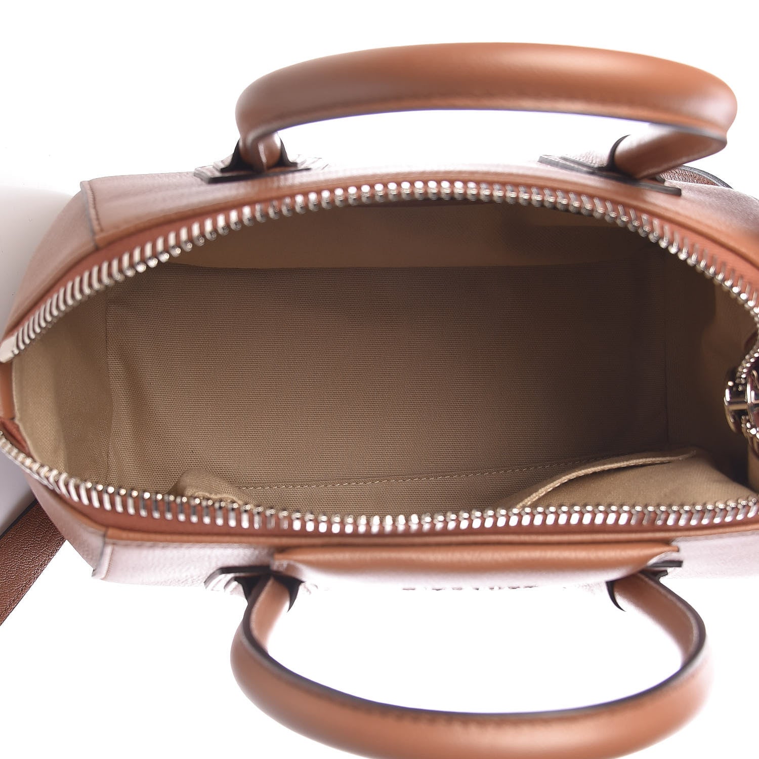 Givenchy Sugar Goatskin Small Antigona Pony Brown 5 of 10