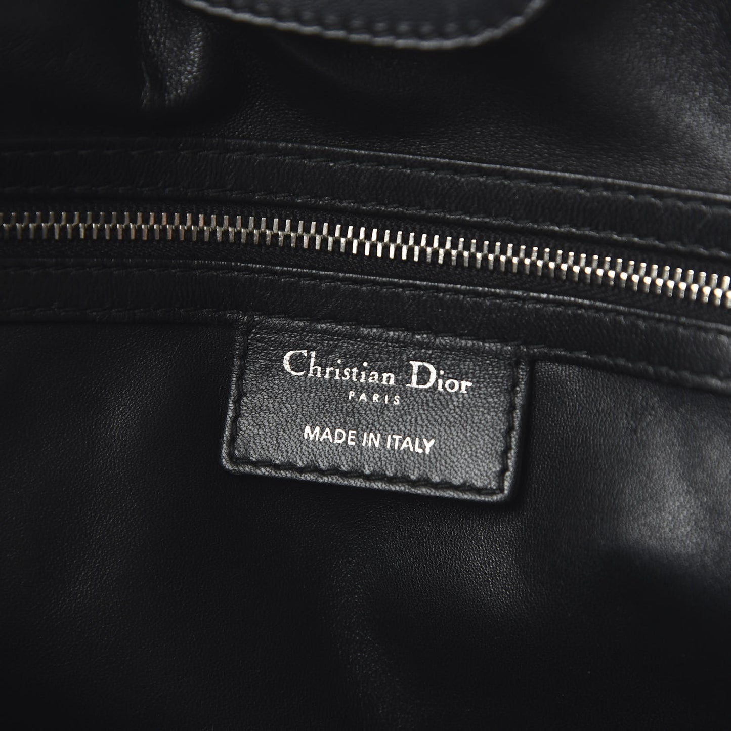 Lambskin Cannage Dior So Dior Tote Black