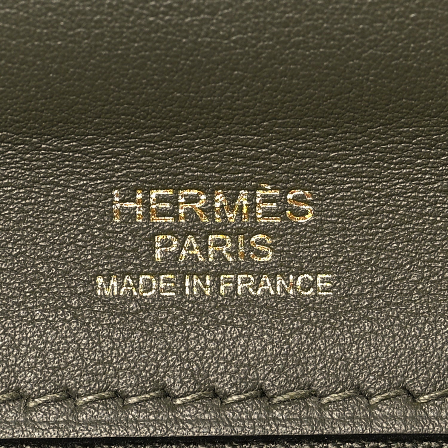 Hermes Taurillon Maurice Swift 24/24 29 Vert Olive Vert Bronze 7 of 7
