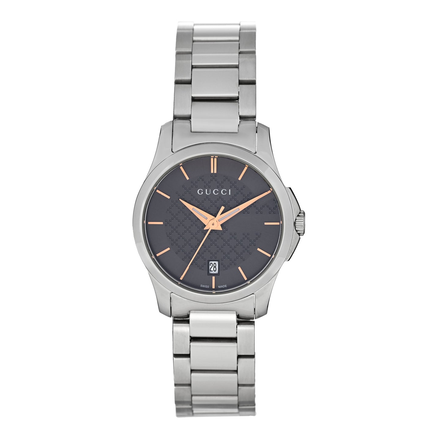 Stainless Steel 27mm G-Timeless Quartz Watch Brown