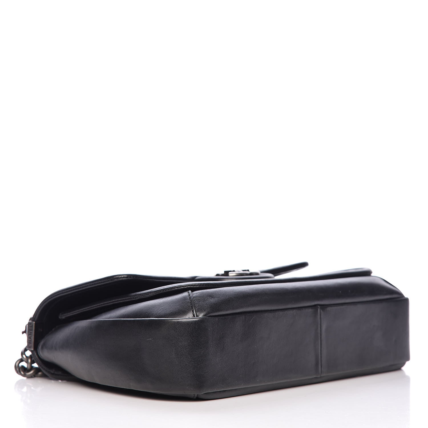 Chanel Calfskin Quilted Large Prestige Top Handle Flap Black 4 of 21
