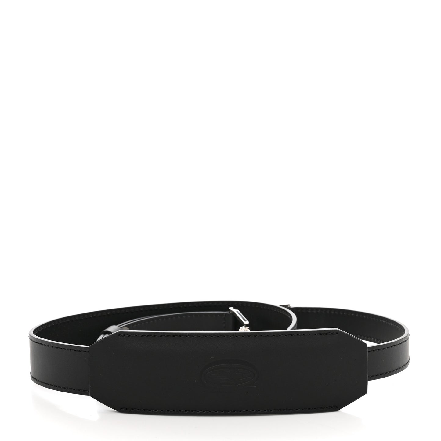 Calfskin Adjustable Shoulder Strap Black