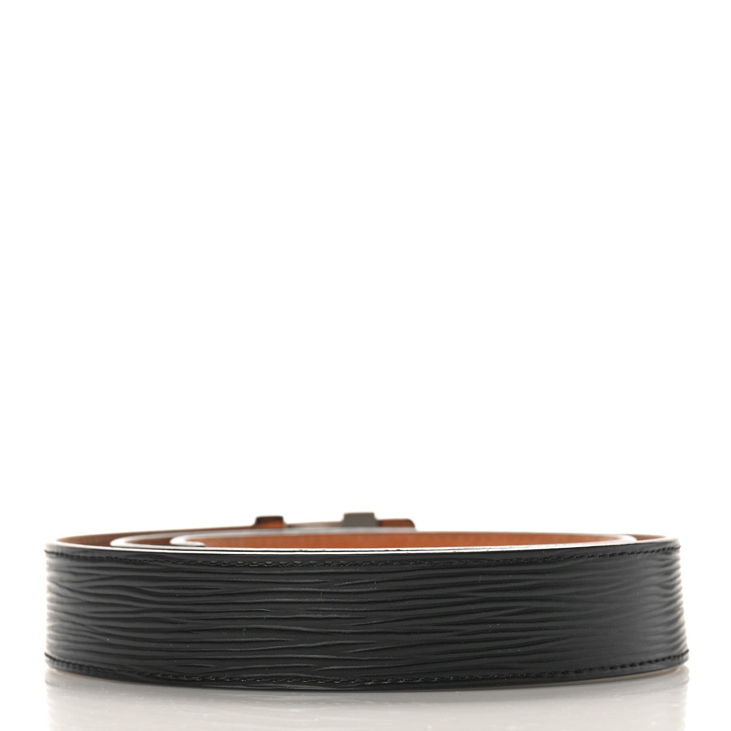 Louis Vuitton Epi 30mm LV Initiales Belt 85 34 Black 2 of 7