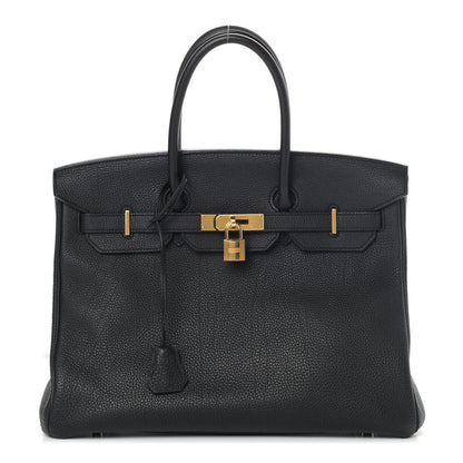Hermes Togo Birkin 35 Black 1 of 11