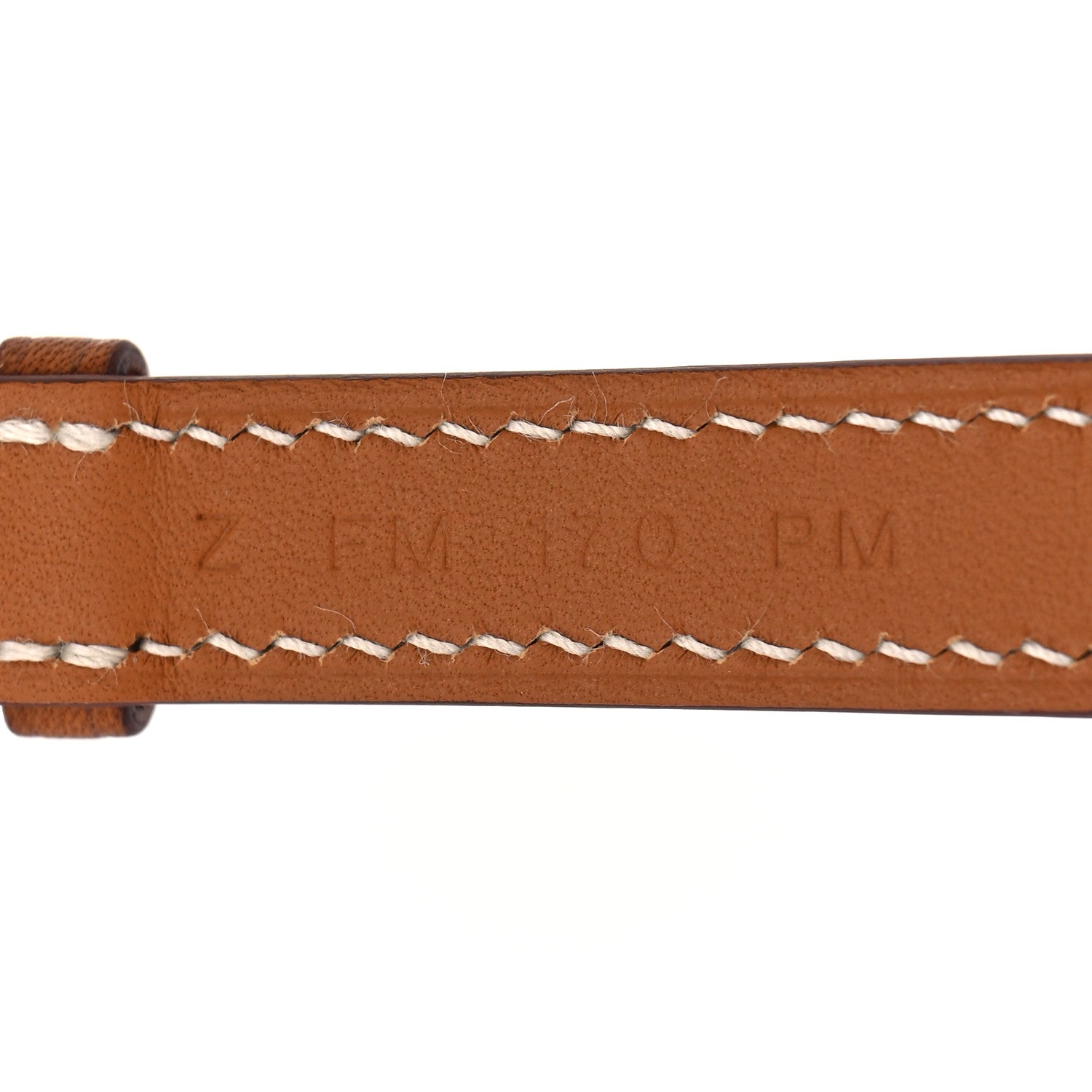 Hermes Barenia 38mm Apple Watch Double Tour Band Fauve 3 of 4