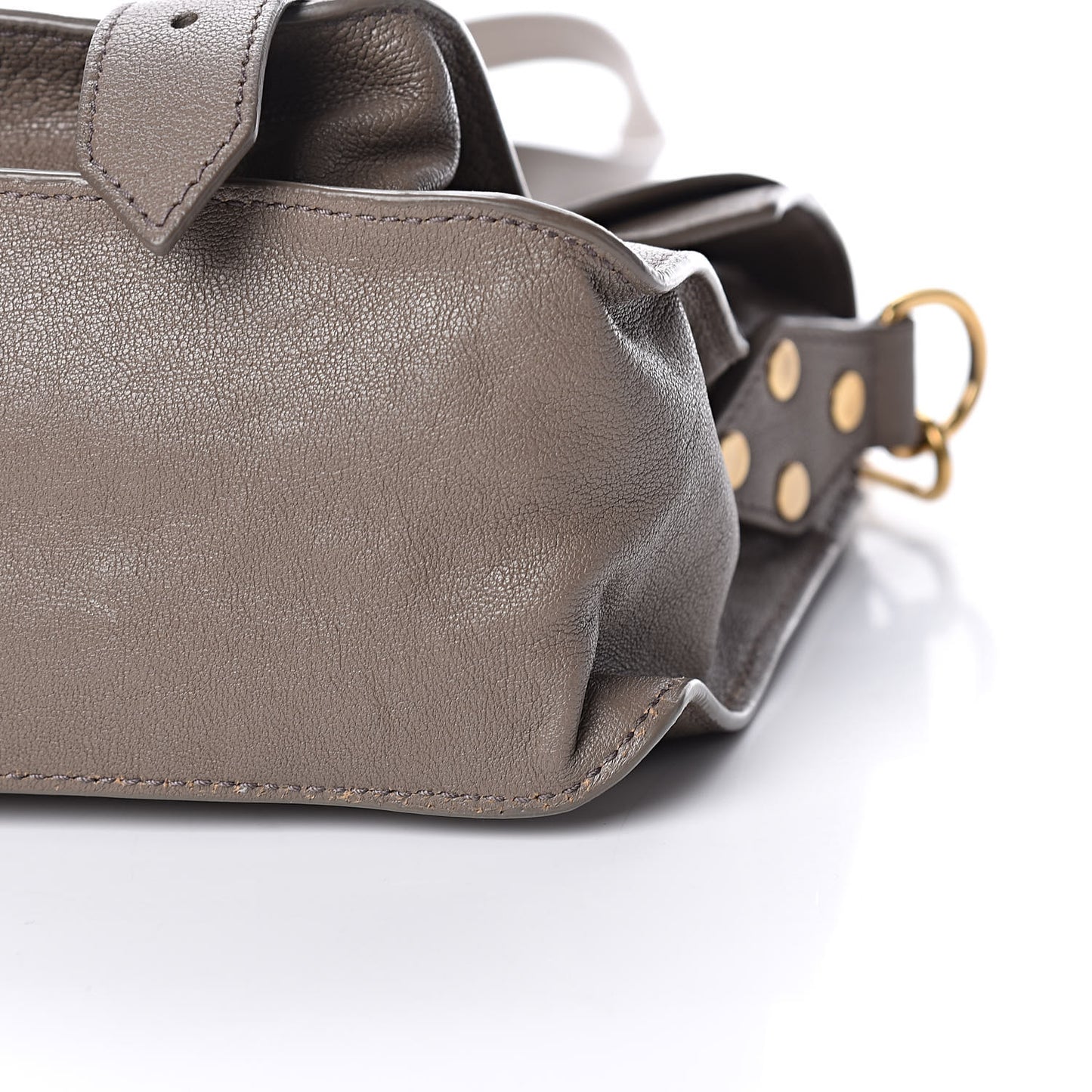 Lambskin Tiny PS1 Satchel Smoke