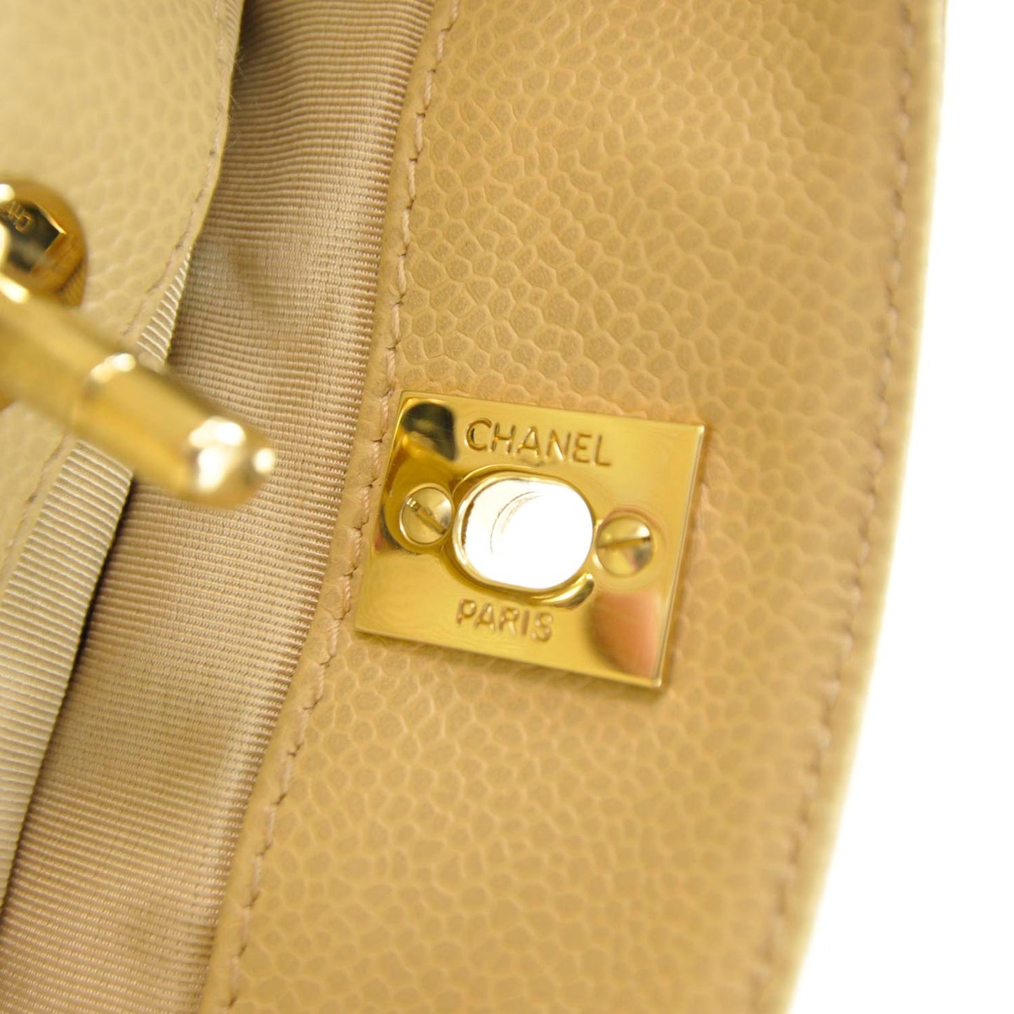 Caviar Bag Beige