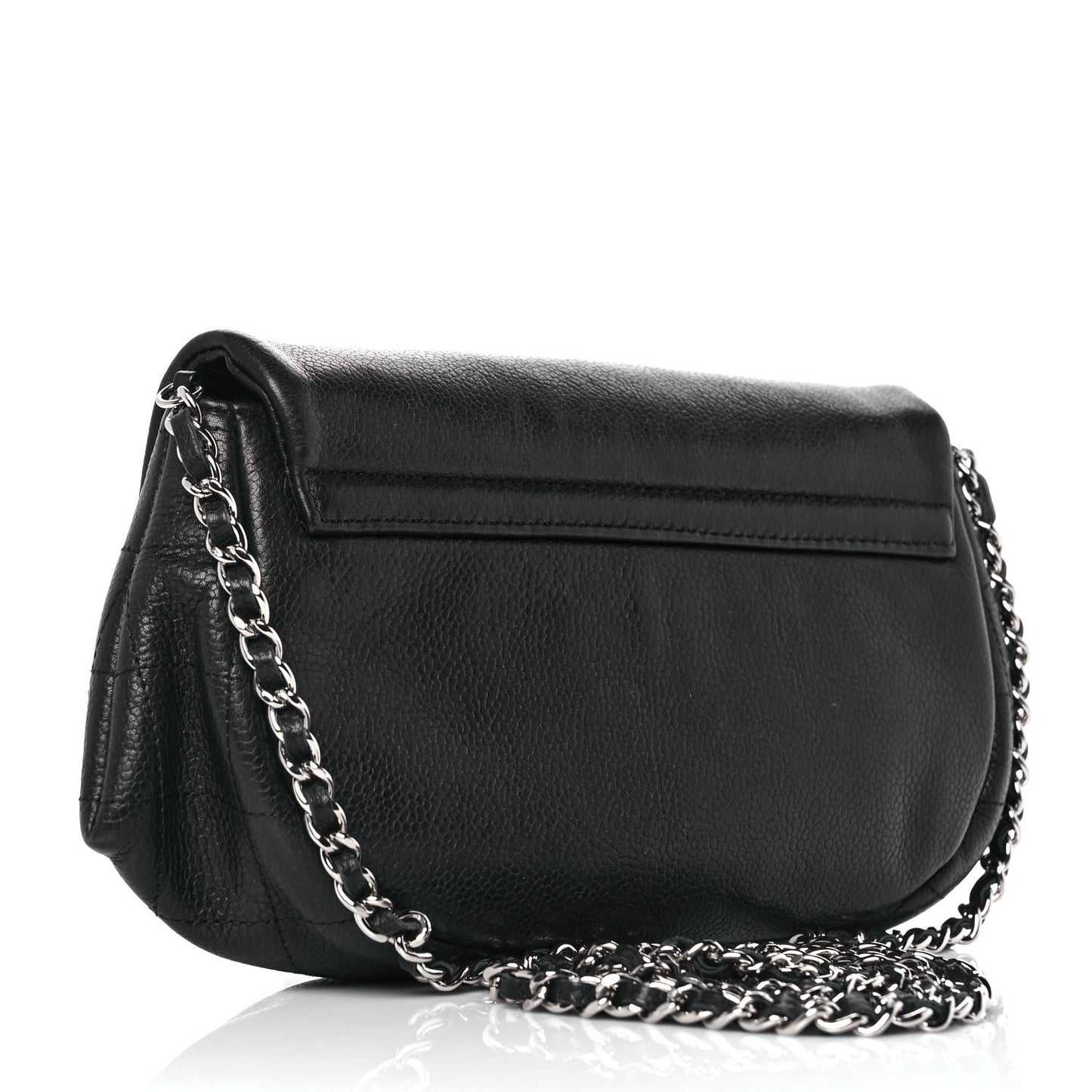 Caviar Half Moon Wallet On Chain WOC Black
