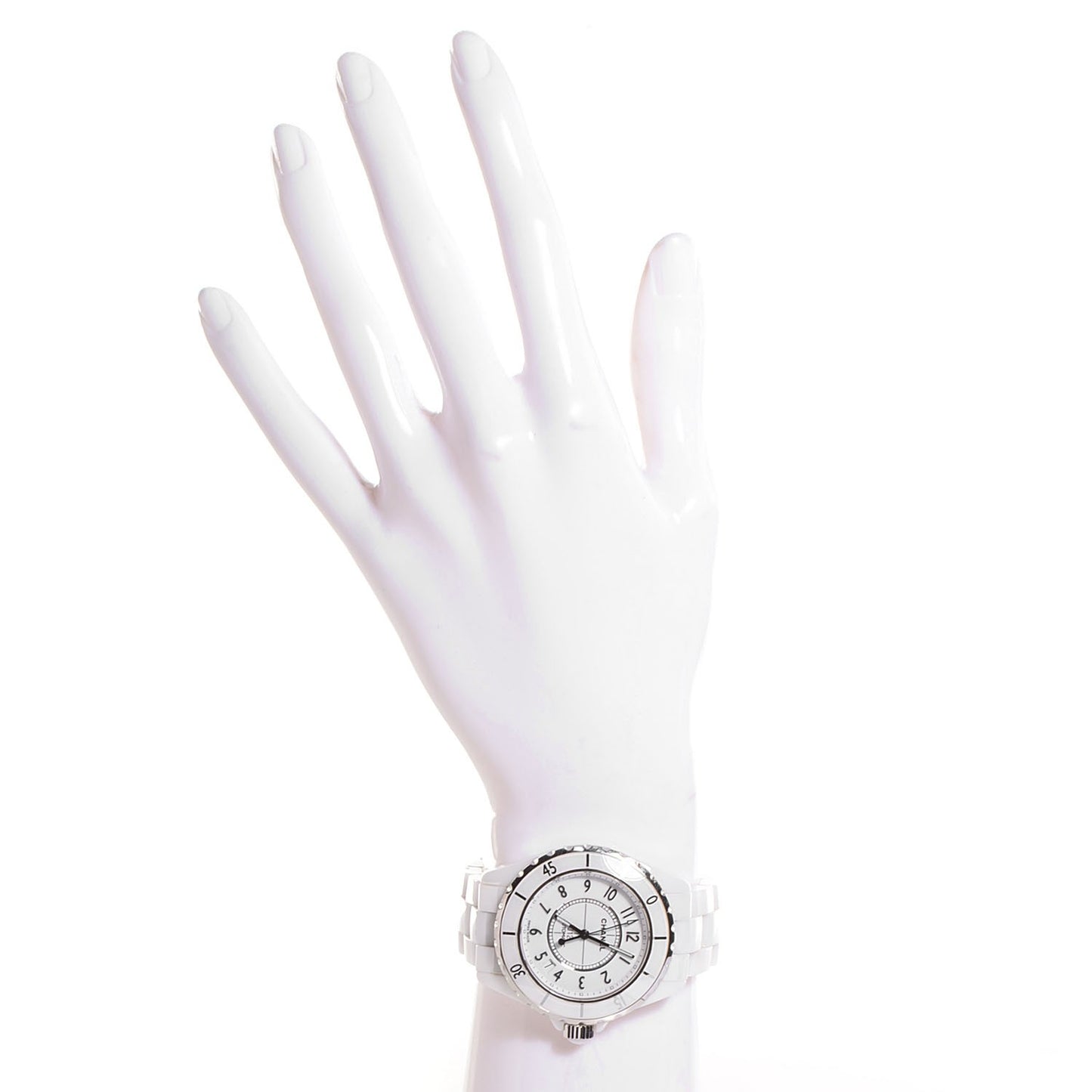 Stainless Steel Ceramic 38mm J12 Automatic Watch White