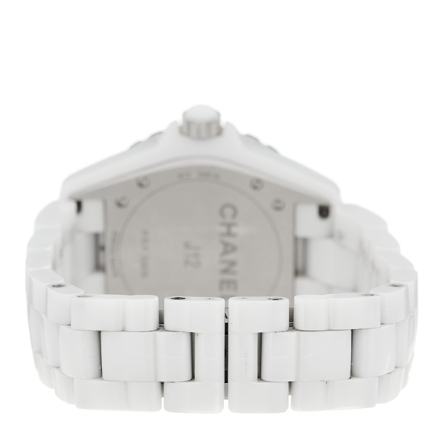 Stainless Steel Ceramic 38mm J12 Automatic Watch White