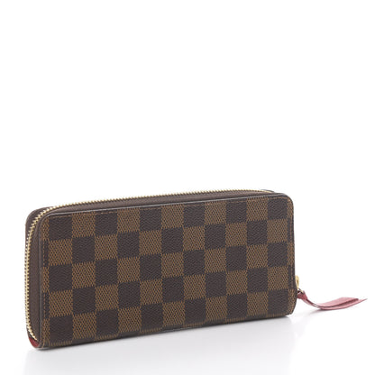 Louis Vuitton Damier Ebene Clemence Wallet 2 of 5