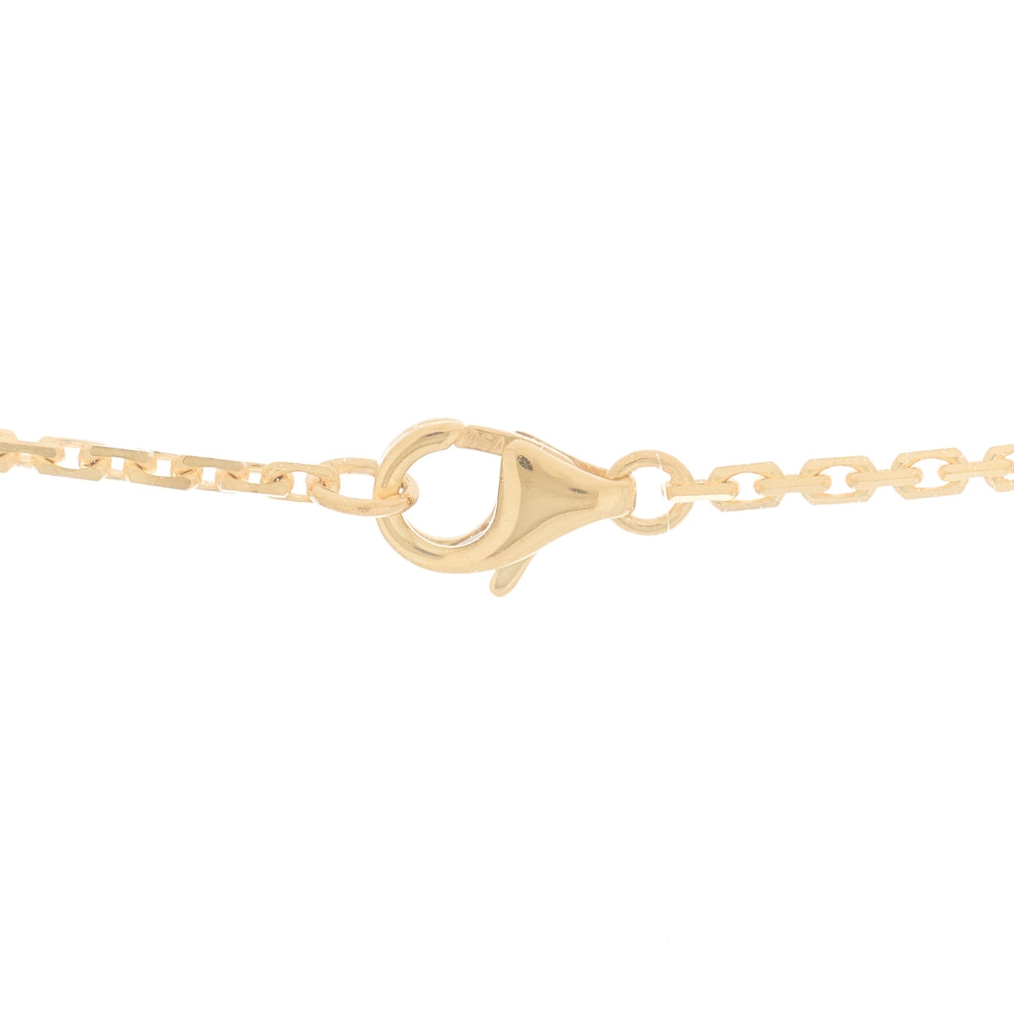 18K Yellow Gold LOVE Pendant Necklace