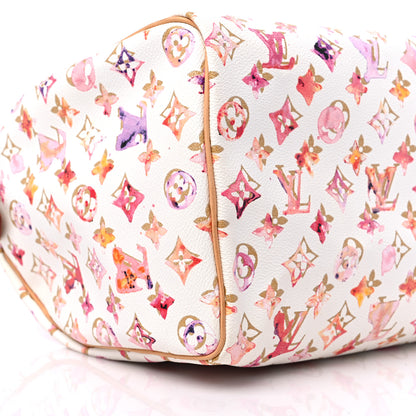 Louis Vuitton Watercolor Aquarelle Speedy 35 White 8 of 14