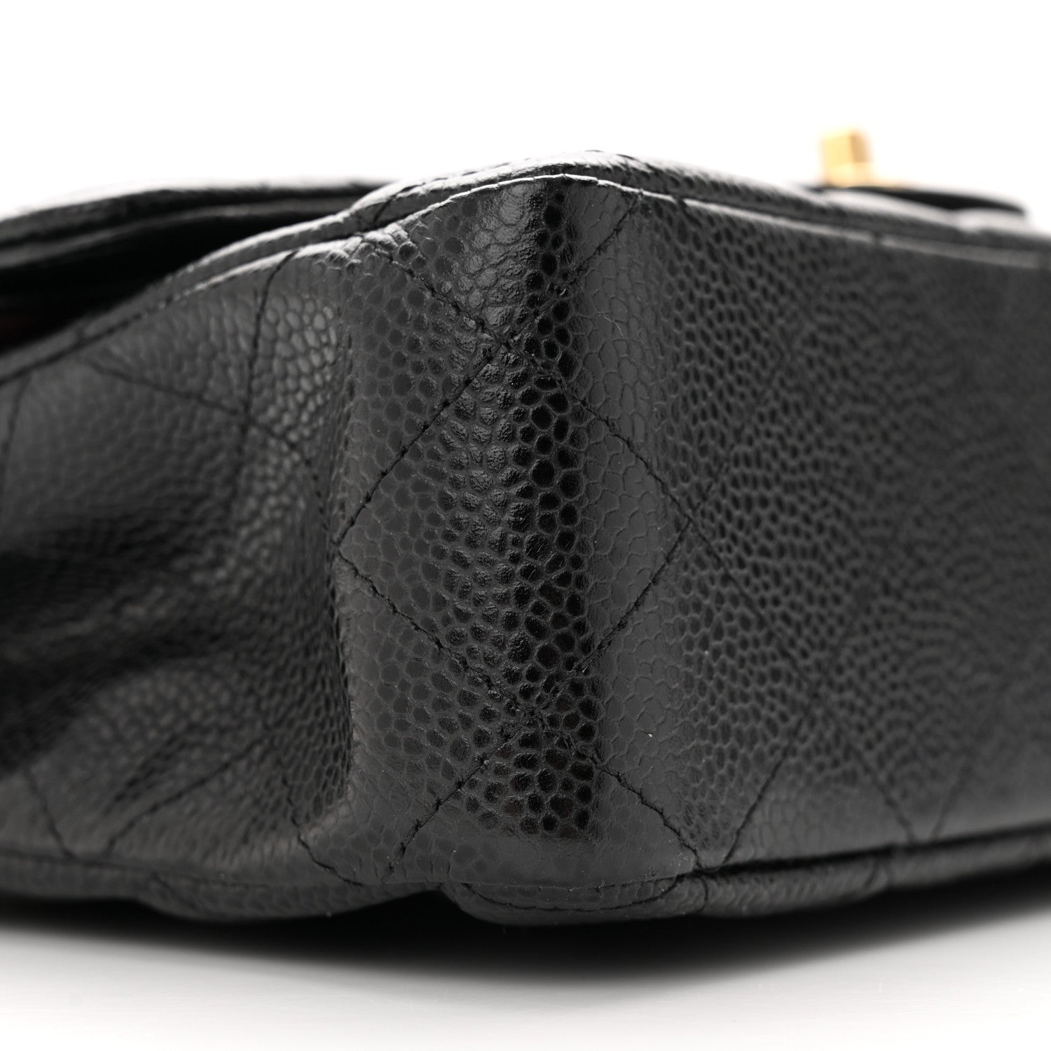 Chanel Caviar Quilted Medium Double Flap Black 9 of 13