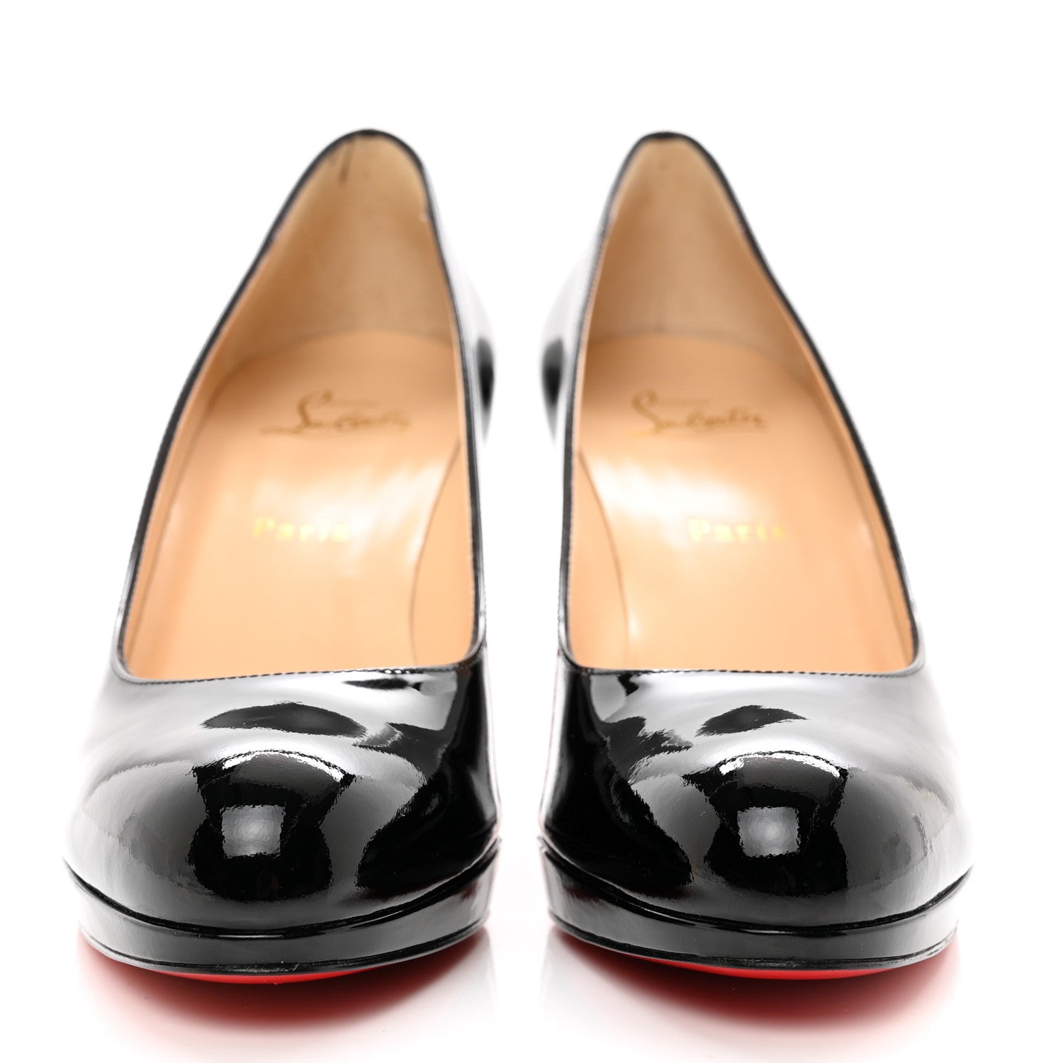 Christian Louboutin Patent New Simple 85 Pumps 40 Black 2 of 8