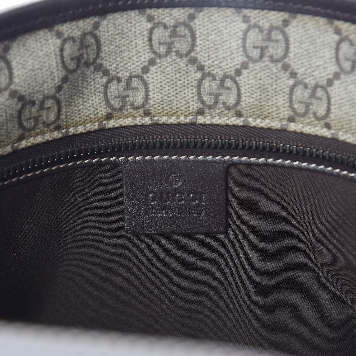 Gucci GG Supreme Monogram Small Joy Tote Dark Brown 6 of 9