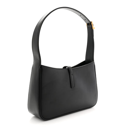 Saint Laurent Smooth Calfskin Le 5 A 7 Hobo Black 3 of 12