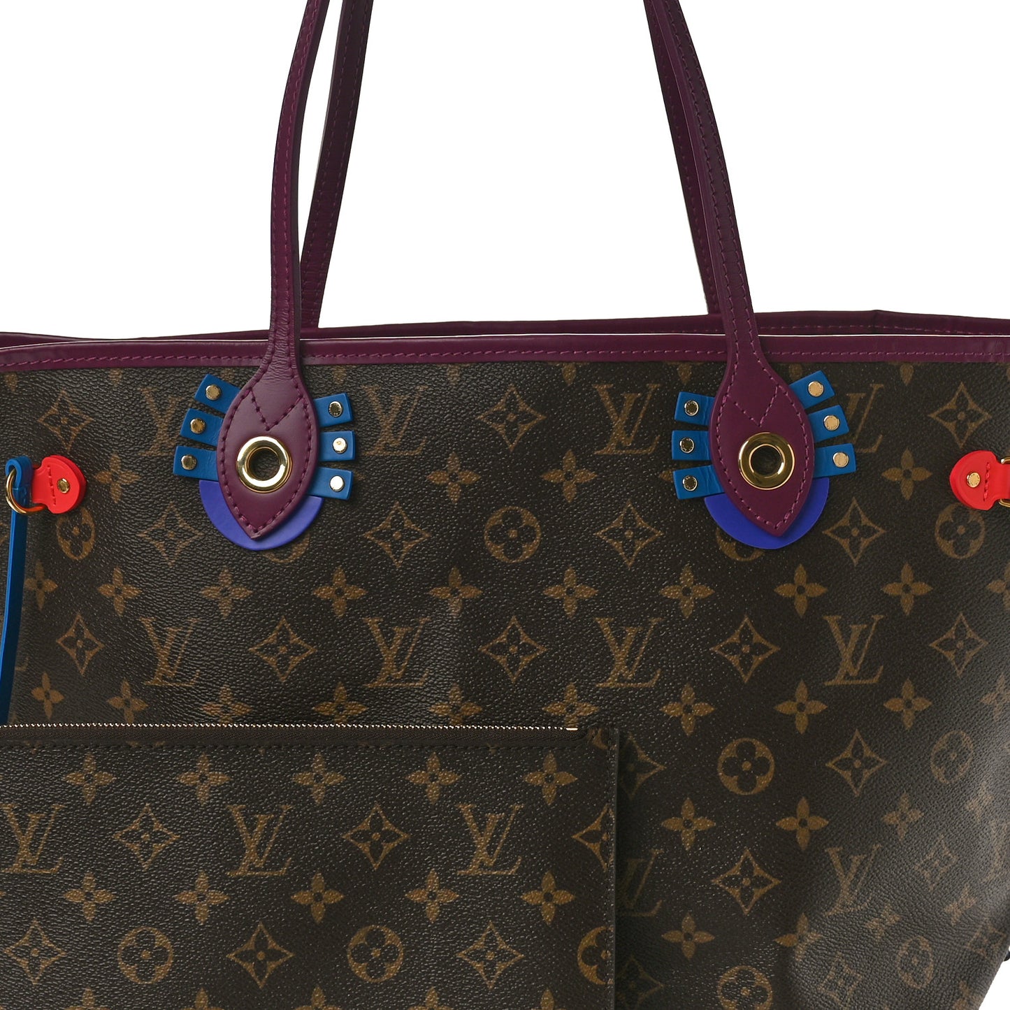 Monogram Totem Neverfull MM Magenta