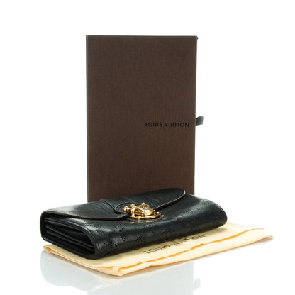 Louis Vuitton Mahina Iris Wallet Black 4 of 7