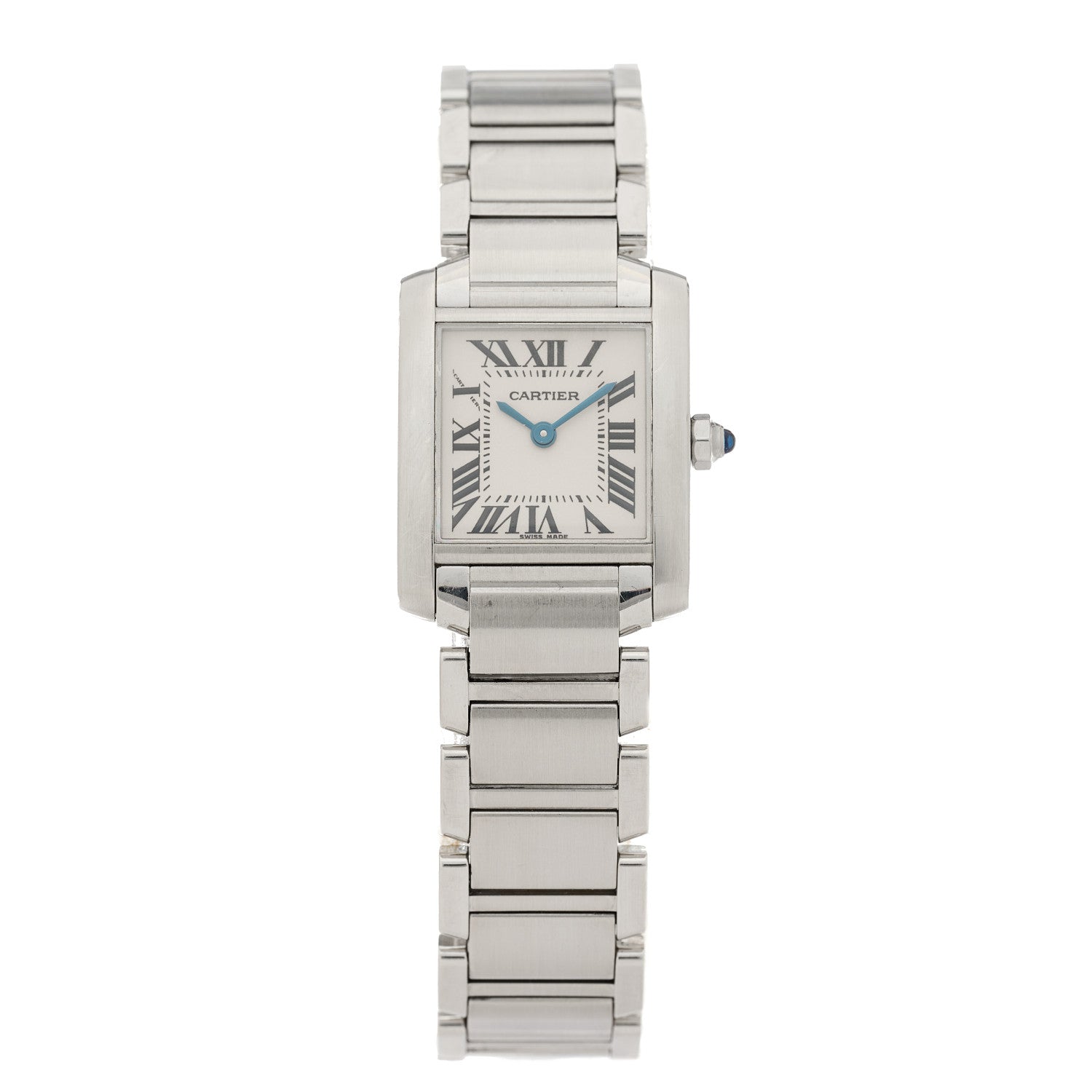 Cartier Stainless Steel 20mm Tank Francaise Quartz Watch 1 of 4
