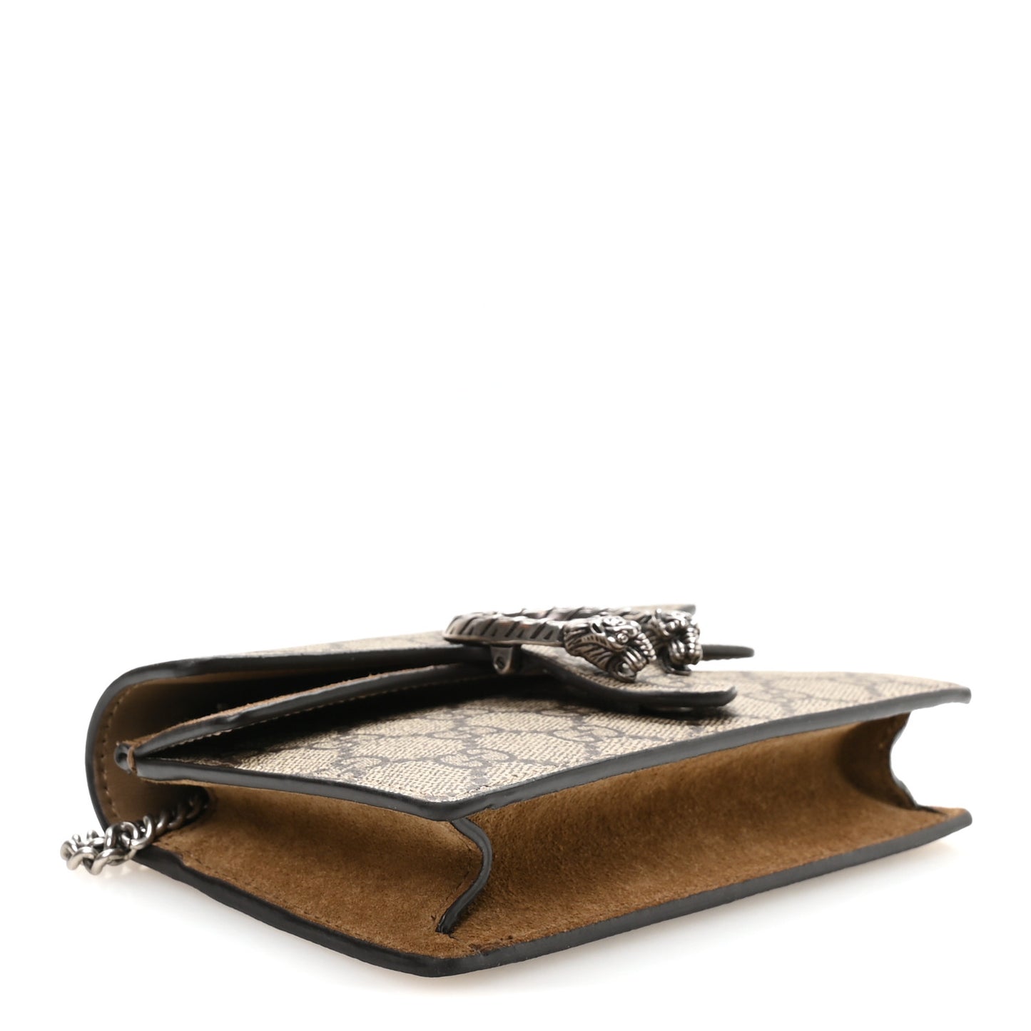 GG Supreme Monogram Super Mini Dionysus Shoulder Bag Taupe