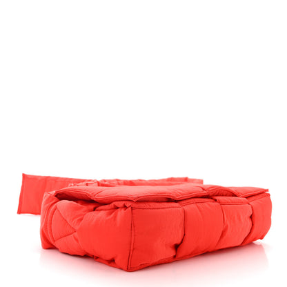 Bottega Veneta Nylon Intrecciato Padded Tech Cassette Bag Red 5 of 11