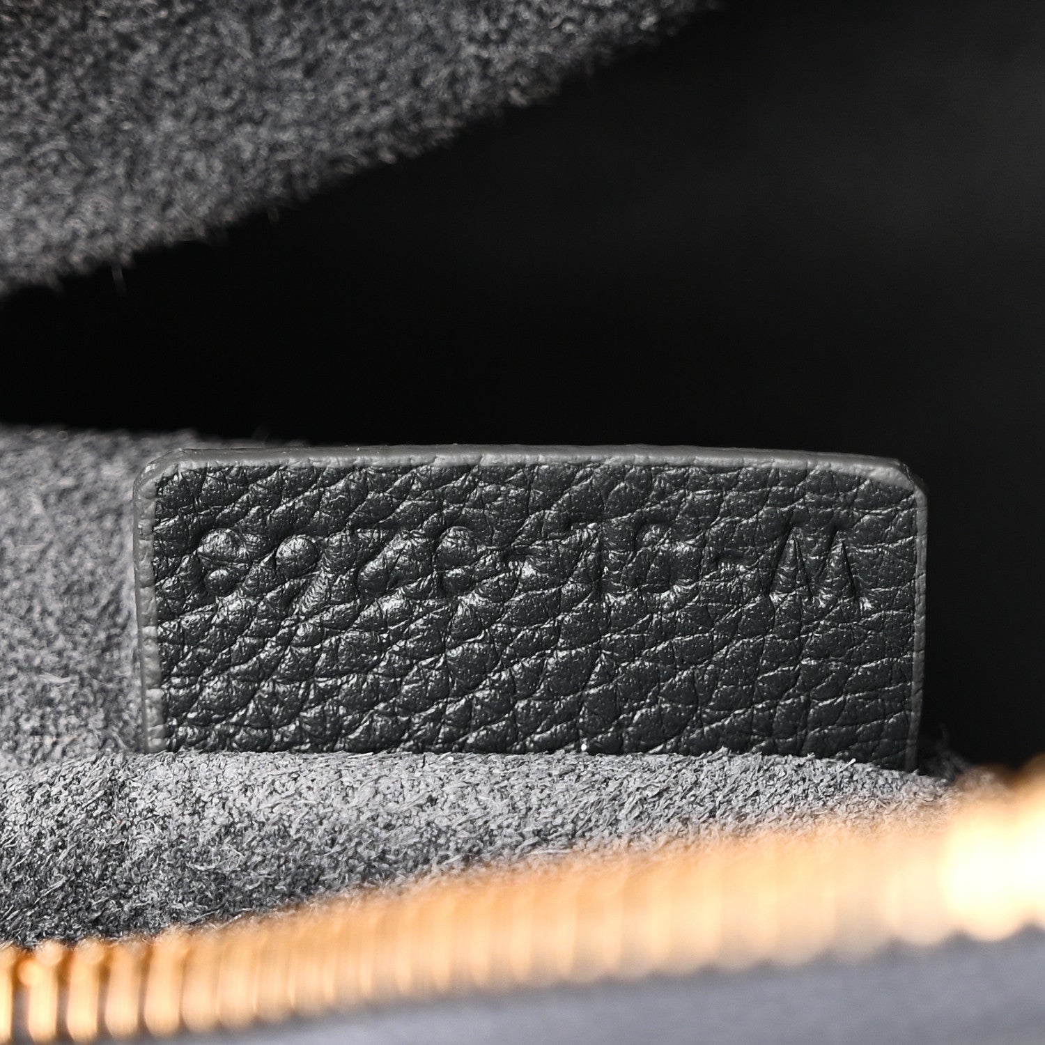 Celine Calfskin Triomphe Heloise Shoulder Bag Slate Grey 7 of 11