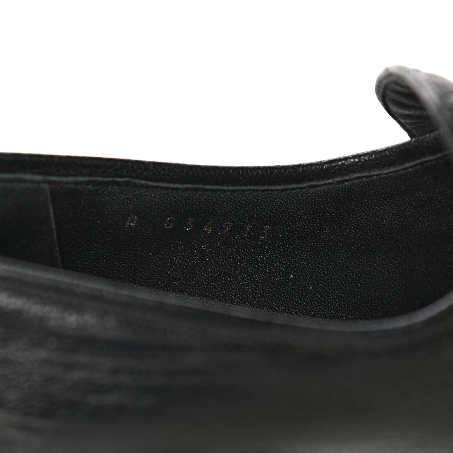 Chanel Calfskin Patent Quilted CC Chain Mocassin Loafers 39.5 Black 10 of 15