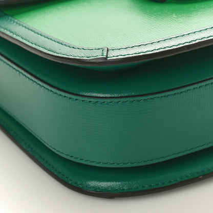 Gucci Azalea Calfskin Horsebit 1955 Shoulder Bag New Shamarock Emerald 8 of 9