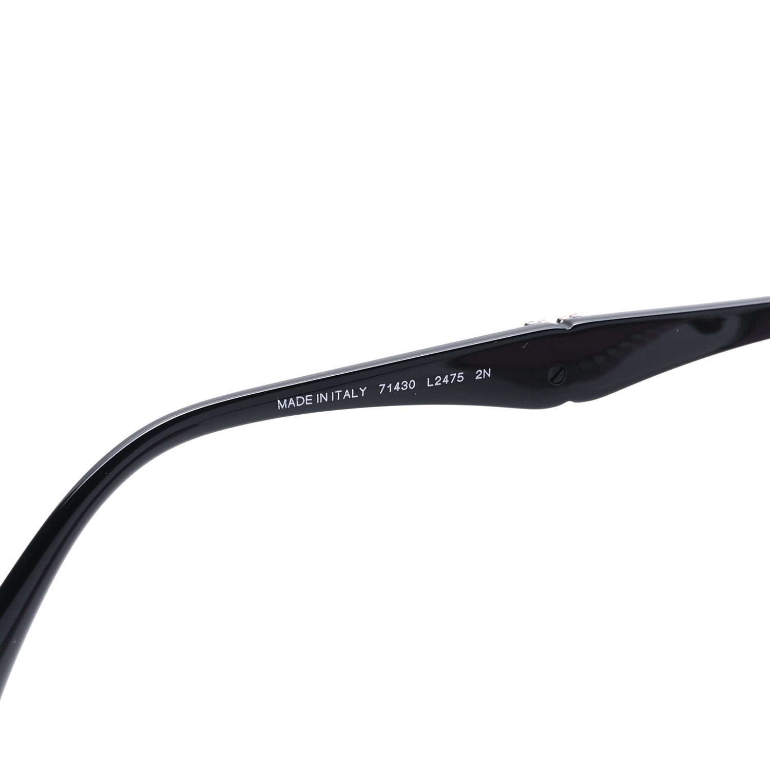 Chanel Metal Strass Round Sunglasses 71430 Black Pink 5 of 7