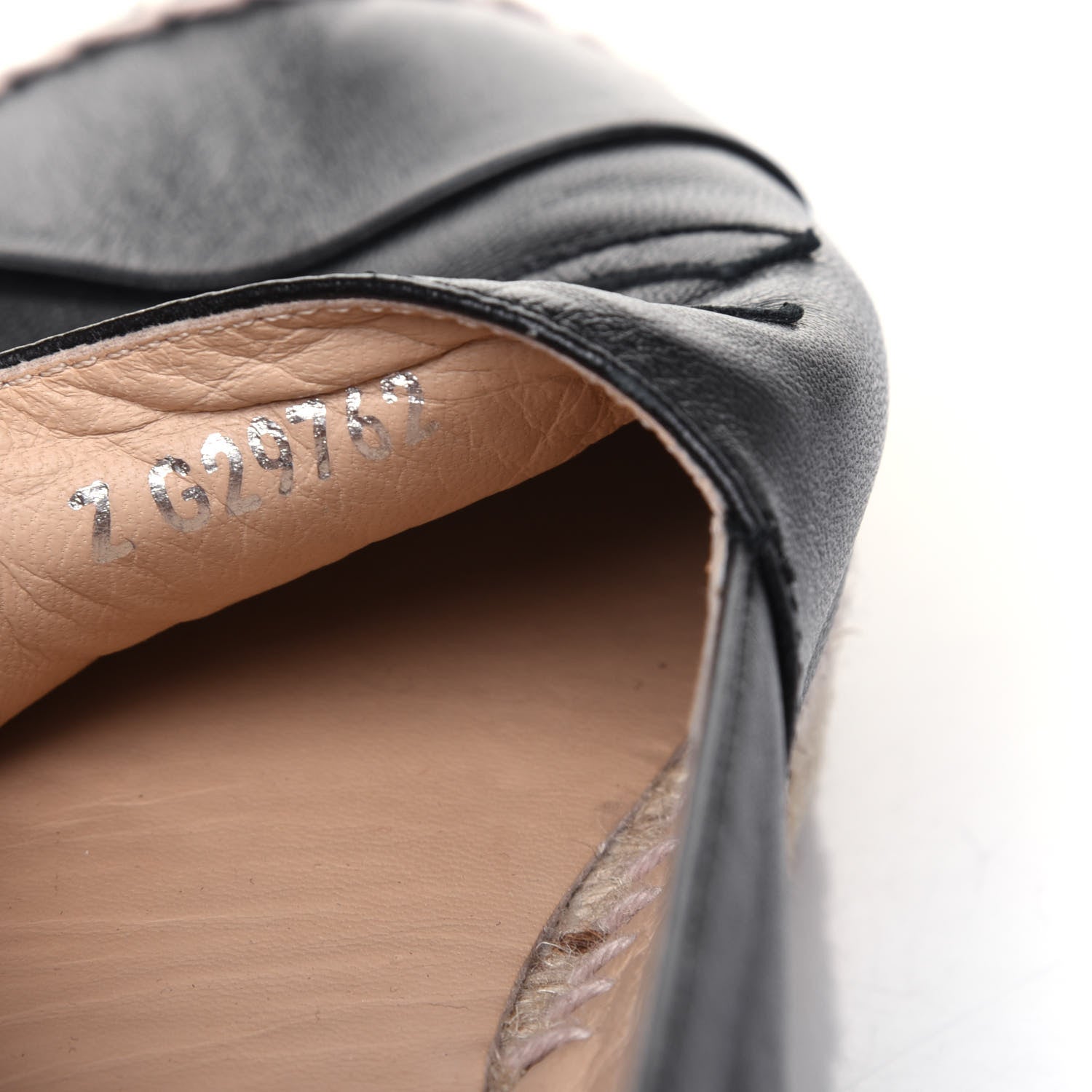 Chanel Lambskin CC Espadrilles 39 Black 8 of 13