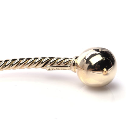 David Yurman 18K Yellow Gold 10mm Solari Bracelet 5 of 6