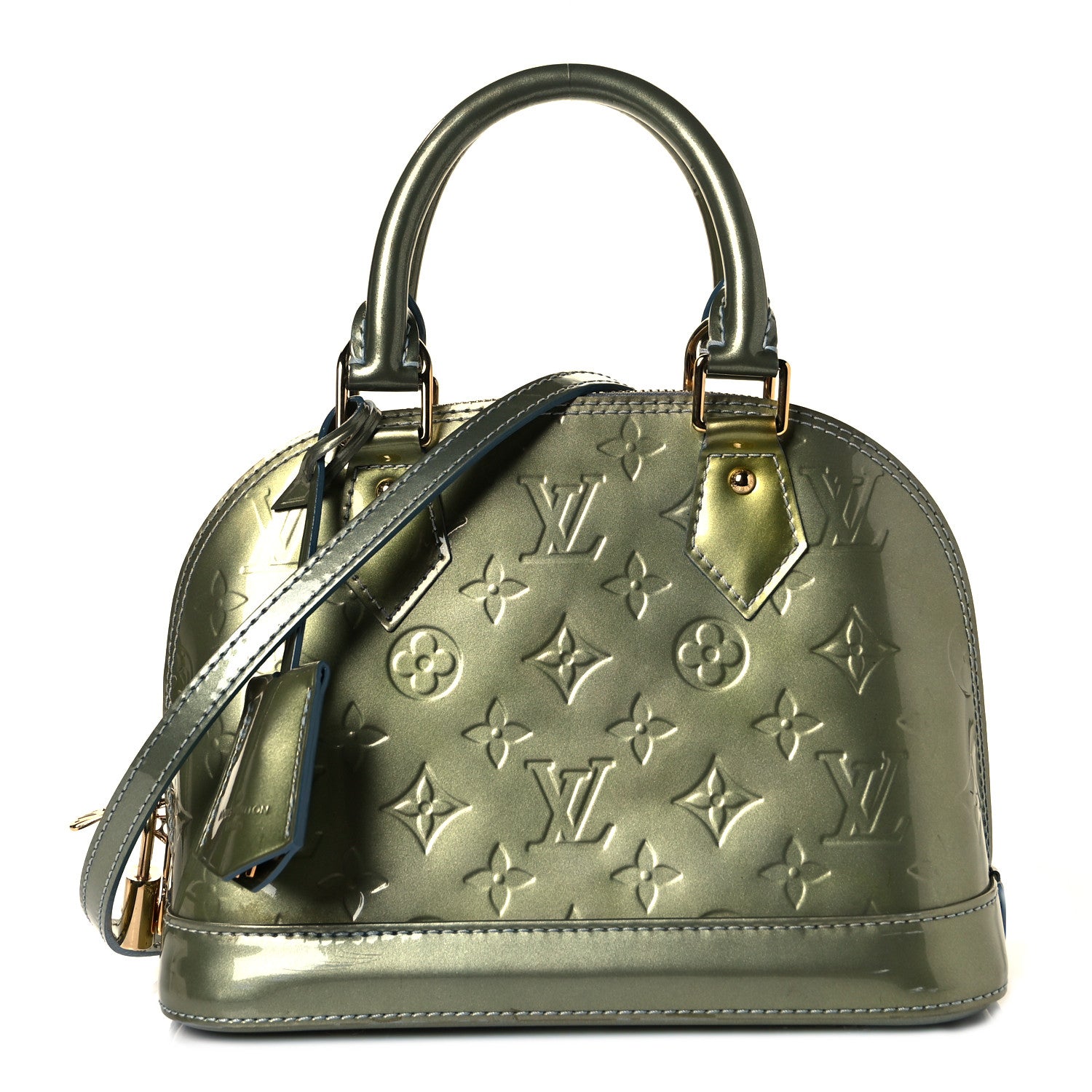 Louis Vuitton Vernis Alma BB Givre 1 of 7