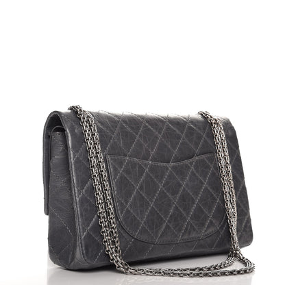 Chanel Aged Calfskin Quilted 2.55 Reissue 226 Flap Grey 5 of 10