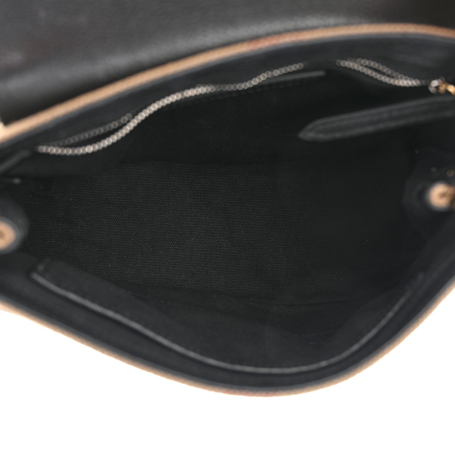Burberry Mega Check Grainy Calfskin Small Gowan Messenger Bag Black 5 of 11