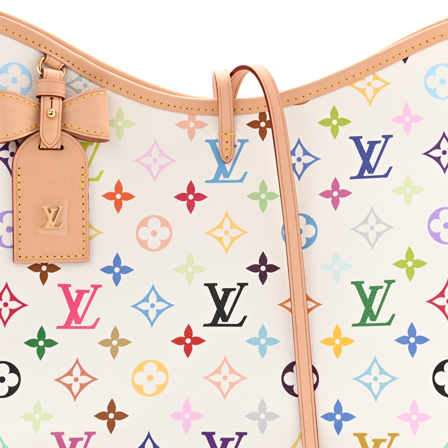 LV X TM Monogram Multicolor CarryAll PM White